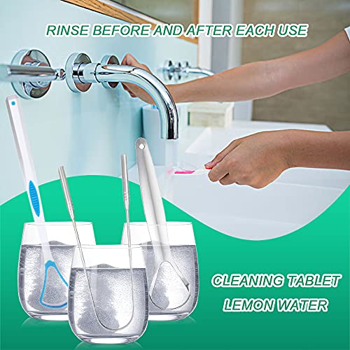 Tongue Scraper Cleaner for Adults Kids, 5 Pack 100% BPA Free Fresher Tongue T...