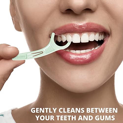 Plackers Dental Floss Picks, Micro Mint, 150 Count