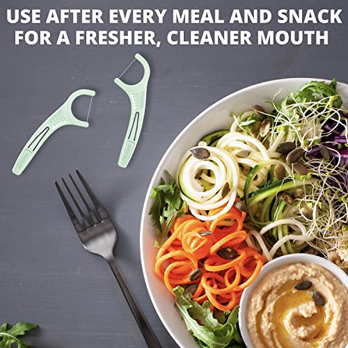 Plackers Dental Floss Picks, Micro Mint, 150 Count