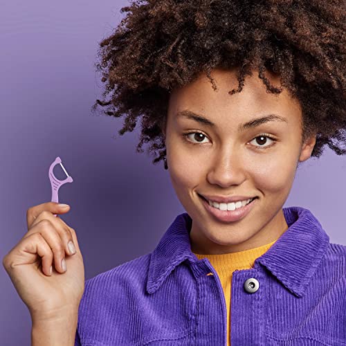 Plackers Gentleslide Dental Flossers, Mint Blast Flavor, Gentle Clean, Soft F...