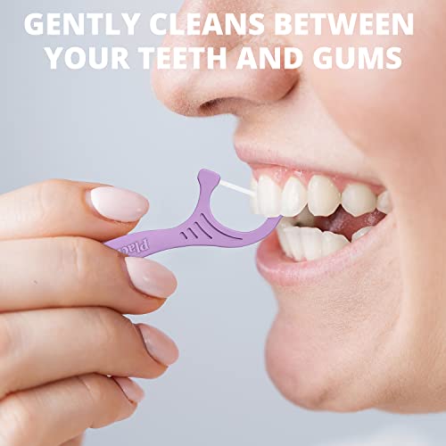 Plackers Gentleslide Dental Flossers, Mint Blast Flavor, Gentle Clean, Soft F...
