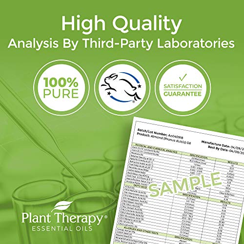 Plant Therapy Fractionated Coconut Oil for Skin, Hair, Body, Diluted Essentia...