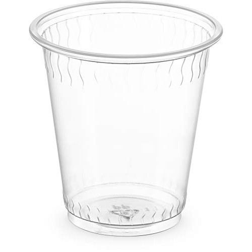Plasticpro 3 oz Disposable Plasic Clear Drinking Cups [100 Count]