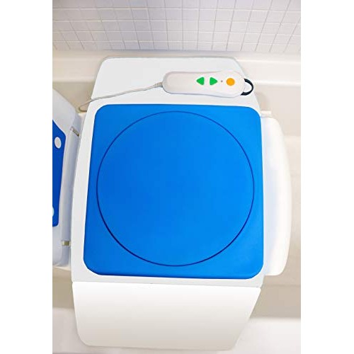 Tranquilo Premium Electric Bath Lift with Padded, SAFESWIVEL Rotating SEAT an...