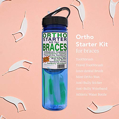 Platypus Ortho Starter Kit For Braces with Athletic Bottle