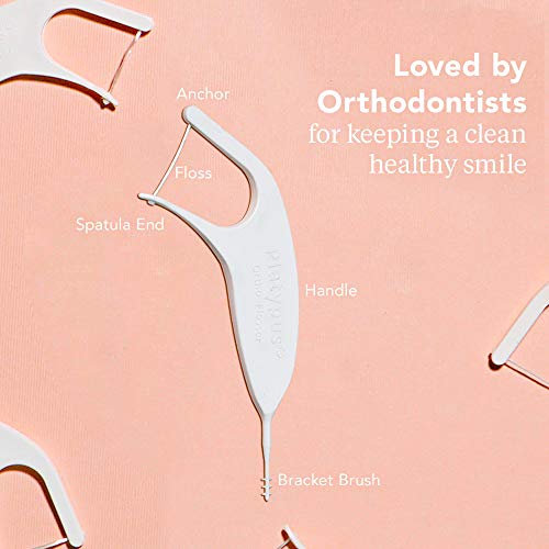 Platypus Orthodontic Flossers - Dental Floss Picks for Braces and Orthodontic...