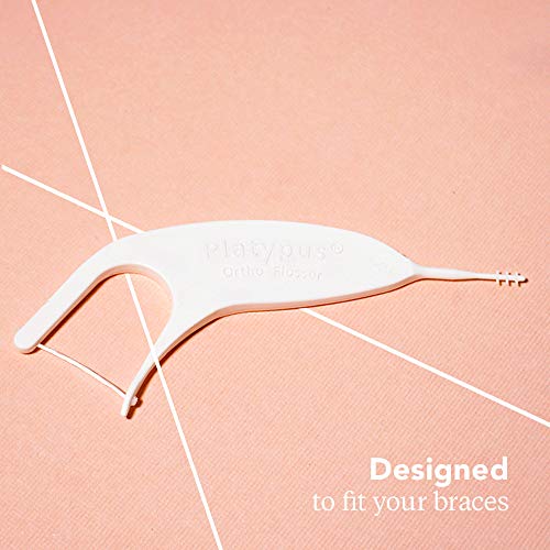 Platypus Orthodontic Flossers - Dental Floss Picks for Braces and Orthodontic...