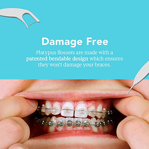 Platypus Orthodontic Flossers - Dental Floss Picks for Braces and Orthodontic...