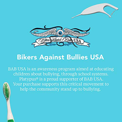 Platypus Orthodontic Toothbrush for Braces - Soft Bristle Braces Toothbrush, ...