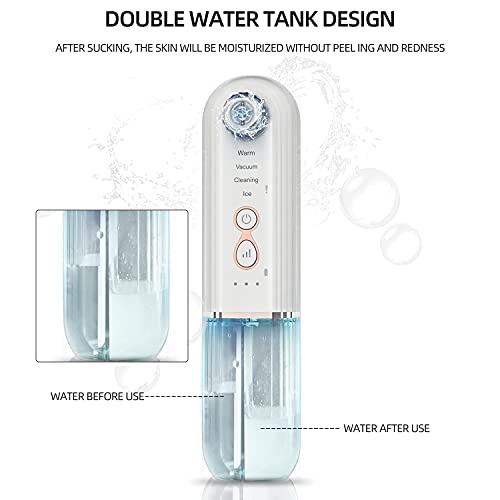 Blackhead Remover Pore Vacuum,Electric Acne Comedone Extractor with Blue Ligh...