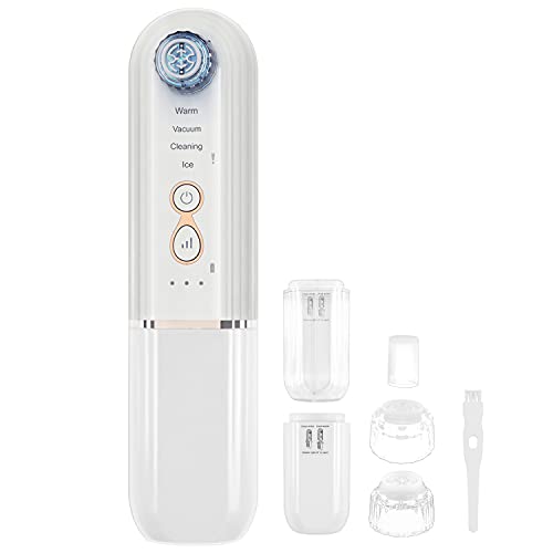 Blackhead Remover Pore Vacuum,Electric Acne Comedone Extractor with Blue Ligh...