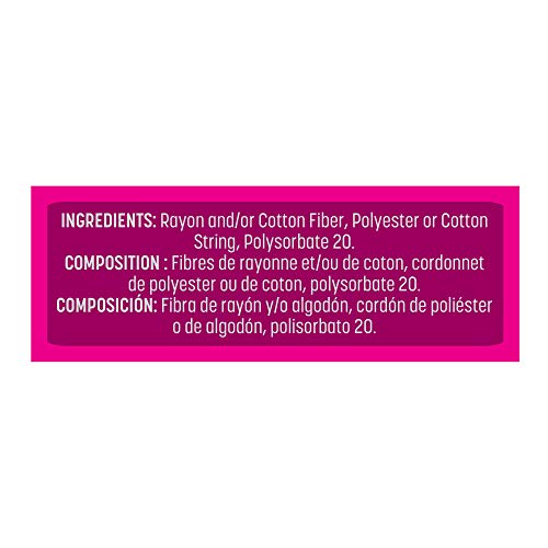 Playtex Sport Compact Athletic Tampons, Regular & Super Absorbency, Multi-Pac...