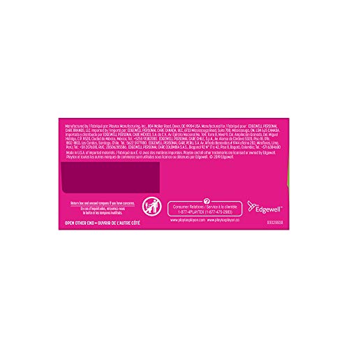Playtex Sport Tampons with Flex-Fit Technology, Regular, Unscented - 18 Count