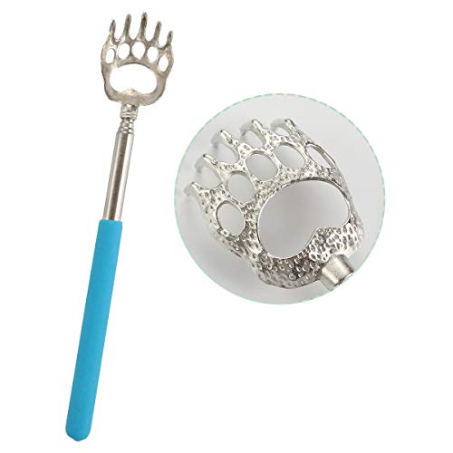 (4-Pack) Plazuria Portable Extendable Telescopic Bear Claws Metal Back Scratc...