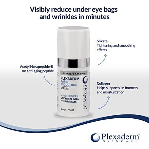 Plexaderm Rapid Reduction Eye Serum - Advanced Formula - Anti Aging Serum Vis...