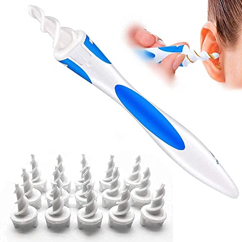 Q Grips Ear Wax Remover Tool- Safe Ear Wax Removal Tool, 16 Pcs Ear Cleaner S...