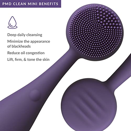 PMD Clean Mini - Smart Facial Cleansing Device with Silicone Brush & Anti-Agi...