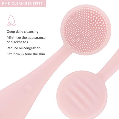 PMD Clean - Smart Facial Cleansing Device with Silicone Brush & Anti-Aging Ma...
