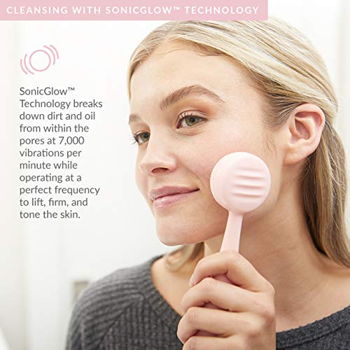 PMD Clean - Smart Facial Cleansing Device with Silicone Brush & Anti-Aging Ma...