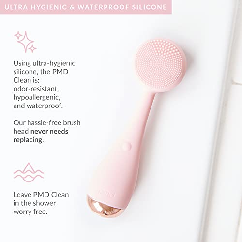 PMD Clean - Smart Facial Cleansing Device with Silicone Brush & Anti-Aging Ma...