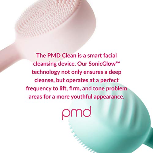 PMD Clean - Smart Facial Cleansing Device with Silicone Brush & Anti-Aging Ma...