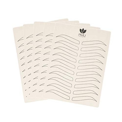 PMU Premium Microblading Practice Skin Double-Sided | Professional Realistic ...