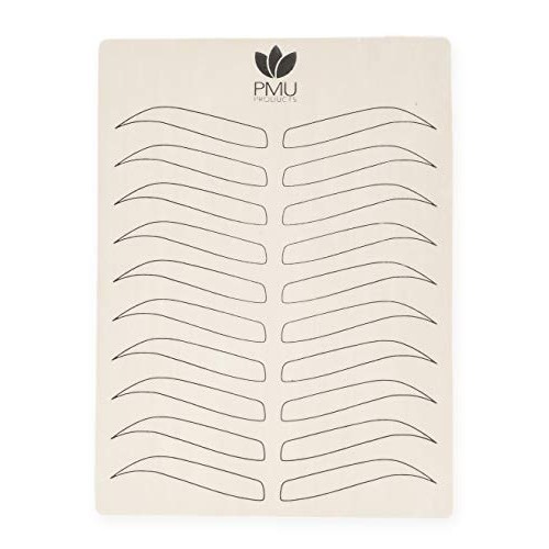 PMU Premium Microblading Practice Skin Double-Sided | Professional Realistic ...