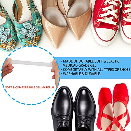 Gel Toe Caps Toe Protectors Toe Sleeves, New Material, for Blisters, Corns, H...