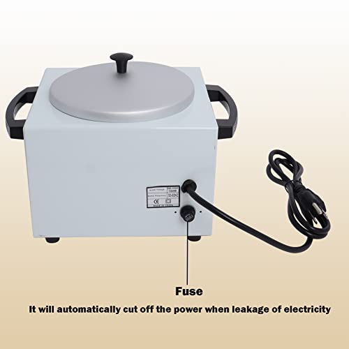 Single Pot Electric Wax Warmer Machine for Body Hair Removal Hot SPA Aluminum...