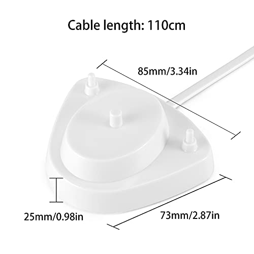 Toothbrush Charger for Oral B, POEXUJING Portable Inductive Electric Toothbru...