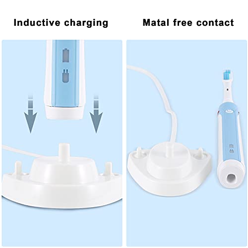 Toothbrush Charger for Oral B, POEXUJING Portable Inductive Electric Toothbru...