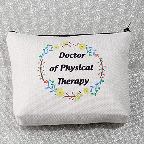 POFULL DPT Doctor Of Physical Therapy Cosmetics Bag Zipper Pouch Makeup Bag D...