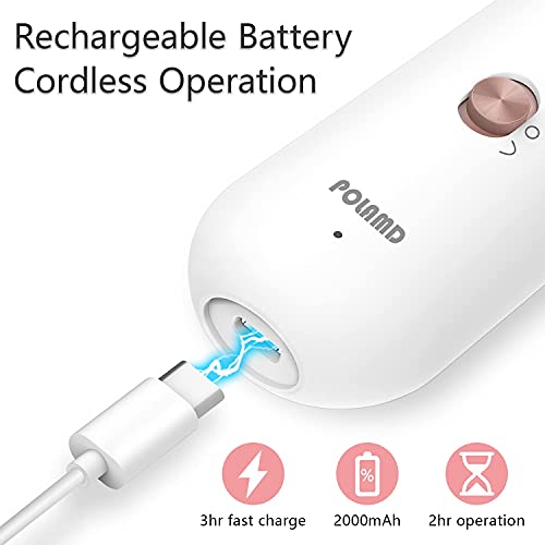 Professional Manicure Pedicure Kit, Electric Nail File Set, Cordless Electric...