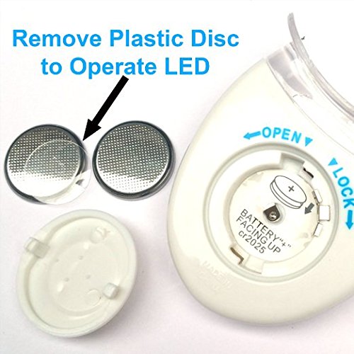 Professional Single LED Light speeds up The Teeth whitening Process. Comes wi...
