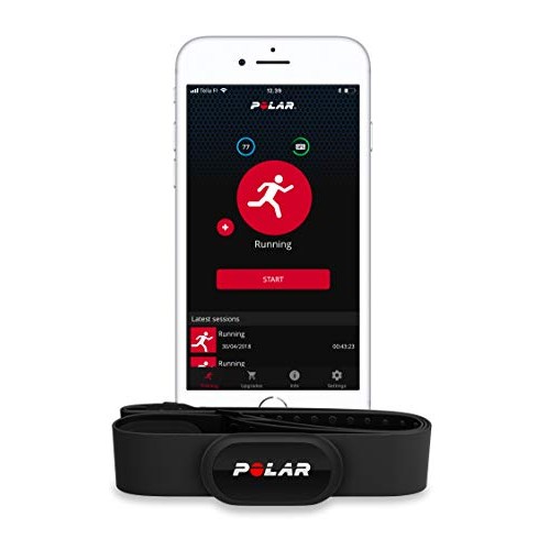 Polar H10 Heart Rate Monitor , Black, M-XXL: 26-36 inches