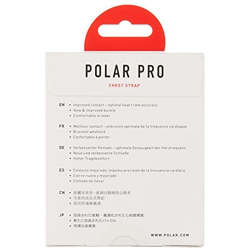 Polar Pro Chest Strap Set (Black, M-XXL)