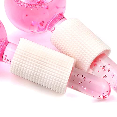 Poleview Face Massager, Ice Globes for Facials, 2PCS Cooling Globe for Face N...
