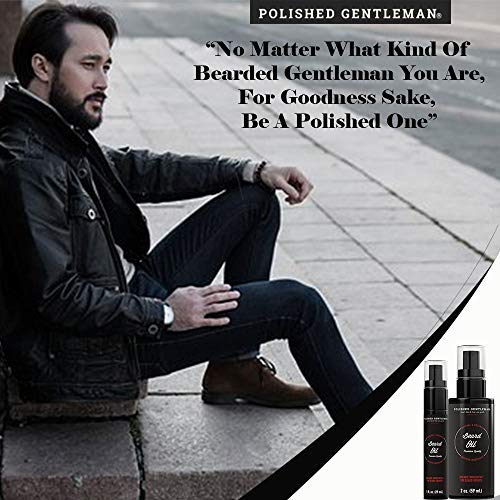 Beard Care Kit For Men Includes Beard Shampoo and Conditioner Set, Beard Balm...