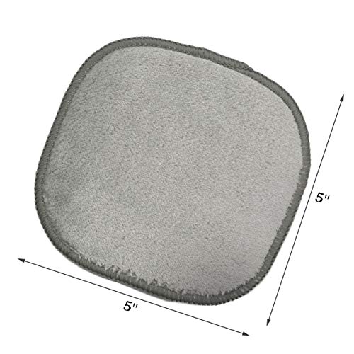 Polyte Premium Hypoallergenic Chemical Free Microfiber Fleece Makeup Remover ...