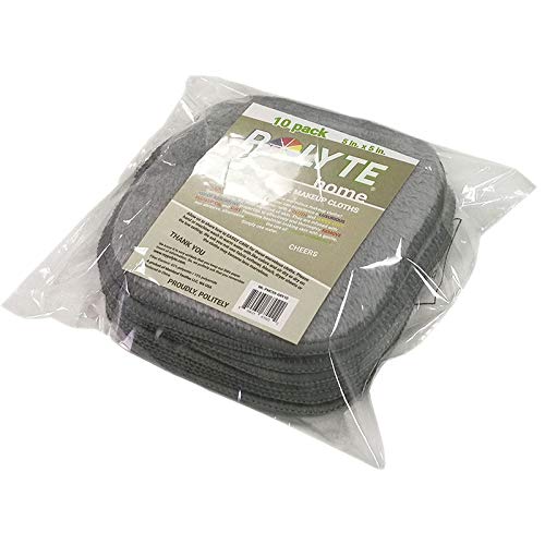 Polyte Premium Hypoallergenic Chemical Free Microfiber Fleece Makeup Remover ...