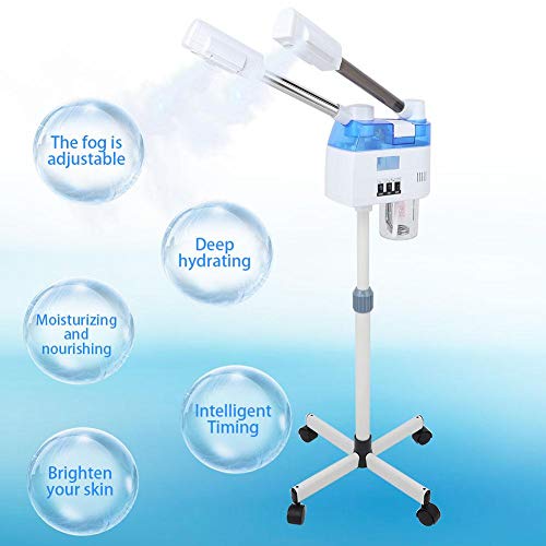 2 in 1 Facial Steamer, Hot & Cold Spray Nano Sprayer Beauty Household Salon M...