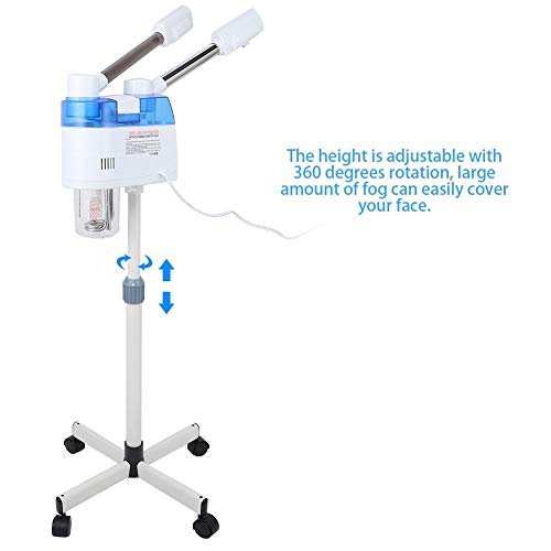 2 in 1 Facial Steamer, Hot & Cold Spray Nano Sprayer Beauty Household Salon M...