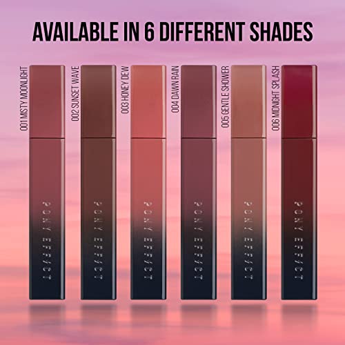 PONY EFFECT Hydro Volume Lip Tint | Water-gel Nourishing Formula | Dewy Shine...