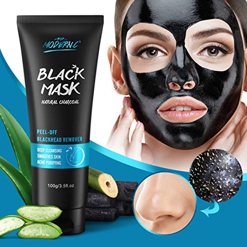 Black Mask-Blackhead Removal Mask Peel Off Facial Black Mask 3.5oz Pore Contr...