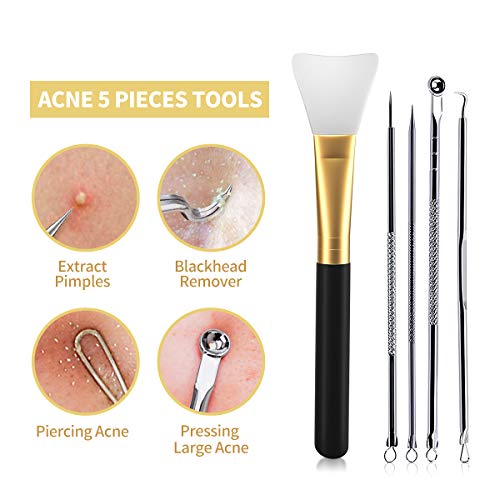 Blackhead Remover Mask, 24K Gold Peel Off Mask, Gold Facial Mask Anti-Aging, ...