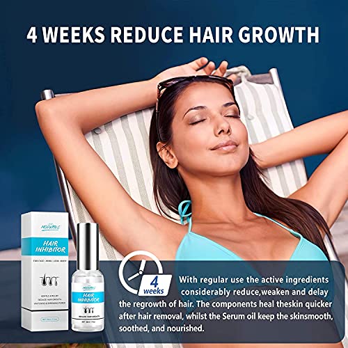 Hair Inhibitor Spray Natural Hair Stop Growth Spray For Arm Underarm Legs Fac...