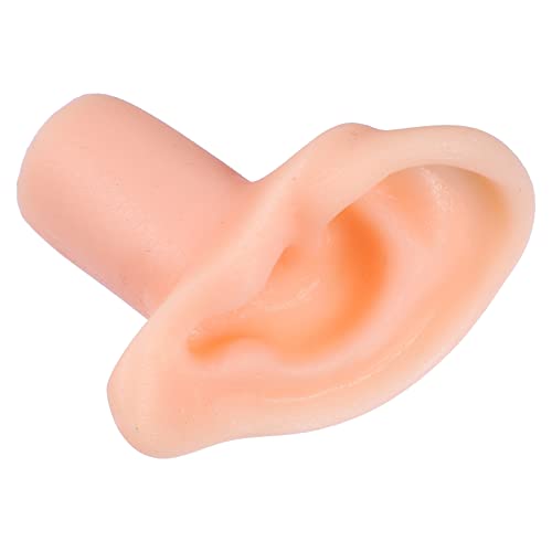 POPETPOP Silicone Ear Model Flexible Earmold Ear Displays Model for Acupunctu...