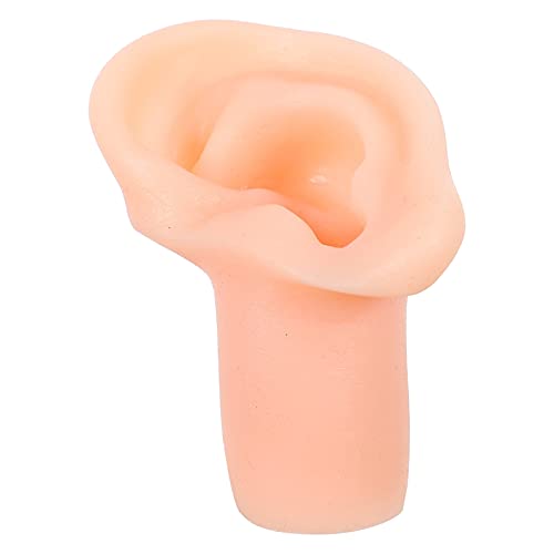 POPETPOP Silicone Ear Model Flexible Earmold Ear Displays Model for Acupunctu...
