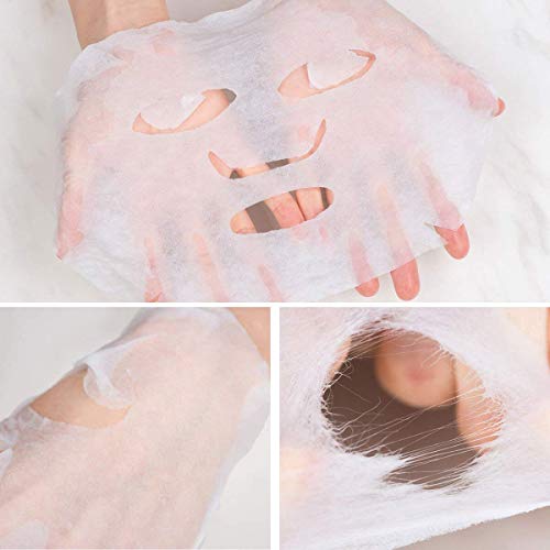 100Pcs Compressed Facial Mask Cotton Face Mask Sheet Grain Skin Care Dry Shee...