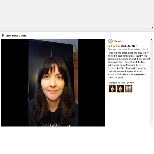 2512Pcs/8Styles/8Packs Natural One/Two-Sided Sticky Eyelid Lift Strips, Insta...